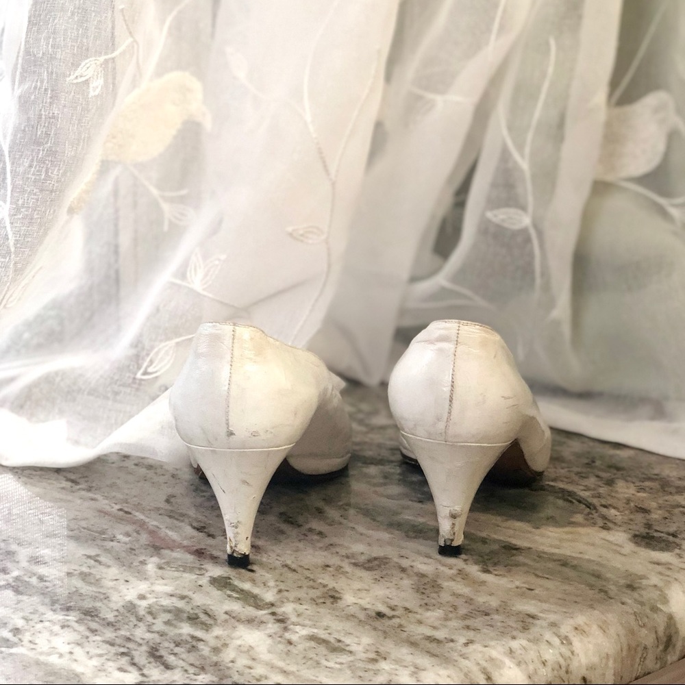 SOLD | CHANEL Black White Heels 6.5 - Picture 10 of 10